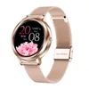 MK20 Smart Watch 2021 Tela de toque completa de 39 mm de diâmetro Smartwatch para mulheres e meninas compatíveis com Android e iOS