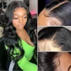 30 tum Brazilian Body Wave Människohår Peruker 13x4 Spetsförslutning Peruk 180 Densitet Förplockade Spets Front Peruker gagaqueen hår