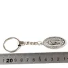 16 pçs / lotes Keychain Nossa Senhora de Guadalupe Divino Nino Yo Reamar Encantos Pingentes Chave Anel Proteção de Viagem DIY Jóias A-552F