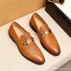l5 NEW MEN's DRESS SHOES GENUINE LEATHER handmade MEN's Casual tooling Big Size Lace-up SHOES LUXURY Man Business formal SHOES 33