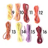 3mm 1m Micro-Fiber Velvet Ledningar Flat Läder Lace Beading Thread Faux Suede Cord String DIY Halsband Armband Tillbehör