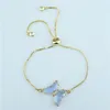 Charmarmbanden kristal glas vlinderarmband verstelbare y2k retro esthetische kawaii vriendschapsgeschenk voor haar kleurrijke sieraden 6433880