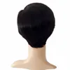 黒人女性の髪の髪のピクシーカットのウィッグサイドバングレースの前面の黒人女性のヘアスタイルのヘアカットかつら