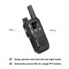 Retevis RB618 Mini Walkie Talkie Rechargeable Walkie-Talkies 1 or 2 pcs PTT PMR446 Long Range Portable Two-way Radio Hunting