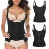 코르셋 미네 셀 슬리밍 shapewear faja 배가 허리 트레이너 벨트 바디 셰이퍼 여성 조정 가능한 어깨 스트랩 Fajas girdle