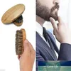 Boar Borstle Beard Borste för män Bambu ansikte Massage Underverk för att kamma Beards Mustasch Rengöringsapparat Rakverktyg Razor Borste Fabrikspris Expert Design Kvalitet