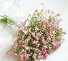 Babysbreath Yapay Çiçekler Sahte Gypsophila DIY Çiçek Buketleri Düzenleme Düğün Ev Bahçe Parti Dekorasyon Set başına 16 adet