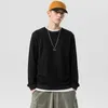 Ho Seat Sweatshirt Hoodie Top Herfst Stijl Patchwork O-hals Lange Mouwen Pullover Sweatshirt 210728