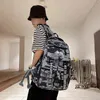 Nowa Moda Nylon Plecak Trend Kobiety Ramię Daypack Laptop Torba Duża Pojemność Podróży Plecak Dla Nastolatek Student SchoolBag Y1105