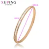 Xuping Mode Bangle Nieuwe Collectie Hoge Kwaliteit Sieraden Geschenken Luxe Goudkleurige Geplateerde Bangle 52172 Q0720