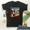 Jusqu'à la mort, nous faisons de l'art Monalisa t-shirt mignon Cool décontracté Tumblr Grunge t-shirt graphique Style de rue mode chemise drôle 2105124052788