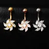 Clear Ring Belly Style Button Navel Ringen Body Piercing Sieraden Dangle Accessoires Fashion Charm