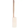 2021 New Natural Loofah Bath Brush com Long Wood Manhet Exfoliating Seco Skin Chuveiro Body Scrubber Spa Massager