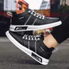 2021 Arrival mid-top sports running shoes men's fashion black grey beige trend young people