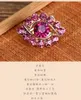 Whole 12PCS /lot Mixed Color Brooches Crystal Muslim muslim Women Safety Scarf Pretty Hijab Pins