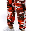 Camouflage Camo Cargo Pants Men Casual Cotton Multi Pocket Long Trousers Hip Hop Joggers Urban Overalls Military Tactical 210715