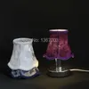 Lampa täcker nyanser 2pcs dia 13cm retro flanell nyanser, europeisk stil ljuskrona vägg ljus lampskärm, klipp på