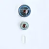 Beracky Glass Universe Roken Terp Slurper Parels Set met 14mm 20mm Solid Marble Quartz Pill voor Slasters Nagels Water Bongs DAB Olierouts