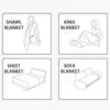 Blankets Flannel Blanket Heating Anti-pilling Portable Wearable 3D Printing Chicken Series Pattern Home Sofa Bedroom Nap Shawl