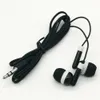 Earphones Headset 3.5mm Plug Disposable Earbuds for School Gift Museum Concert MP3 MP4 Mobile Phone DZ03