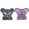 Pinnen broches dus hip pastel gothic gotisch skelet broche email metalen badges revers pin jackets jeans mode sieraden accessoires Seu22