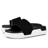 fashion luxury men slippers slides triple black white spikes women mens flat flip flops beach hotel platform sandals