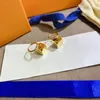 Moda Paslanmaz Çelik Kulak kolye Toka Yüksek takı mektup vücut küp Şekli Çiçek kolye buzlu elmas küpe noel hediyesi