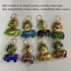 10pcs fatti a mano smalto cloisonne simpatico animale fascino gufo farfalla cigno elefanti ciondolo orecchini fai da te collana portachiavi fare risultati di gioielli all'ingrosso