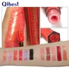 QIBEST Metallic Lip Gloss Moisturize Highlights Diamond Pearl Lipstick Långvarig Glitter Lips Glasyr