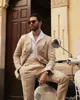 Smoking da uomo taglie forti Abiti da sposo Blazer da sposa doppiopetto Abiti da cerimonia formale (giacca + pantaloni)