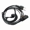 2 Pin G Shape Headset Earpiece Earphone Hook PTT For ICOM IC-F3S IC-F4SR IC-F10 IC-F21 IC-T22A IC-4008 IC-4088SR Radio