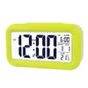 LED Digital Despertador Relógio Resuminho Snooze Mute Calendário Desktop Electronic Bacoklight Table Relógios Desktop Clock