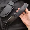 Hotsale Tactical Fixed Blade Knife Hunting Camping Knives VG10 Steel CNC G10 Handle Outdoor Survival Combat Multi Functional Pocket kNIFES Tools