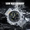 Mens Watches Fashion Sports Military Quartz Digital Waterproof Swim Stopwatch Wristwatches Clock Women Watch relogio masculino 2105064867