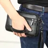 محفظة أزياء جلدية حقيقية محفظة القابض رجال حقائب سهرة الحزب للرجل عملة كوين.