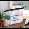 Taschen Transparent PVC Make-up Kosmetik Toilettenartikel Büro Schreibwaren Tasche Home Storage Rah3P Nbyqi