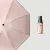 Yeni Mini UV Şemsiye Beş Katlanır Taşınabilir Cebi Yağmur Kadınlar Renkli 8 K Rüzgar Geçirmez Güneş Şemsiyeleri Kızlar Upf50 + Şemsiye