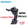 Bike Derailleurs SENSAH Road RF Rear Carbon 2x8 2x9 2x10 2x11 2x12 Speed Bicycle Derailleu For Shifters EMPIRE PRO SRX 105