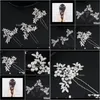 Jewelrywomen Pearls Ivory White Hairpins Fashion Sticks Fields And Gardens Style Wedding Hair Jewelry Aessories Ps1912 Drop Delivery 2021 4Sr