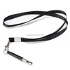 Sifflet de dressage de chien d'obéissance Sifflets à ultrasons avec collier de longe Fournitures pour chiens de compagnie