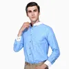 Men Shirt Long Sleeve Floral Printed Plaid Fashion Pocket Casual s 100% Polyester Soft Comfortable Dress 220312