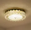 Светодиодный современный кристалл круглый дизайнер люстры освещение блеск подвеска светильника светильника для фойе