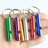 Outdoor survival whistle outdoor keychain whistle training tool treble multifunctional life-saving equipment