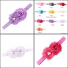 Aessories Baby, Kids Maternitylove Pearl Lace Up Girls Infant Hair Pography Props Head Band Baby Girl Headbands Drop Delivery 2021 9Y8Ti