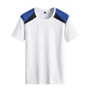 Summer Running Men's T-Shirts Quick Dry T-shirt Man Fashion Stripe O-neck Polyester Short Sleeve T Shirt Homme Gym Oversized 5XL 210601