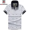 Aemape Marke Aemape Marke Polo Shirt Männer Baumwolle Mode Tier Dots Druck Camisa Polo Sommer Kurzhülse Casual Hemden 210707