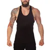 Muscleguys Bodybuilding Marca Canotta Uomo Palestre Stringer Canotta Fitness Canotta Camicia senza maniche Allenamento Canotta Abbigliamento 210421