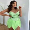 sexy cosplay mini vestido