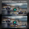 VVCAR-V17 Retrovisor de 12 polegadas Carro DVR Câmera DVR DashCam GPS FHD Dual 1080p Lente Driving Video Recorder Dash CAM