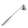 2021 Stainless Steel Horn Shaped Wick Snuffer Black Silver Rose Gold Candle Cutter Cover Candle Wick Trimmer